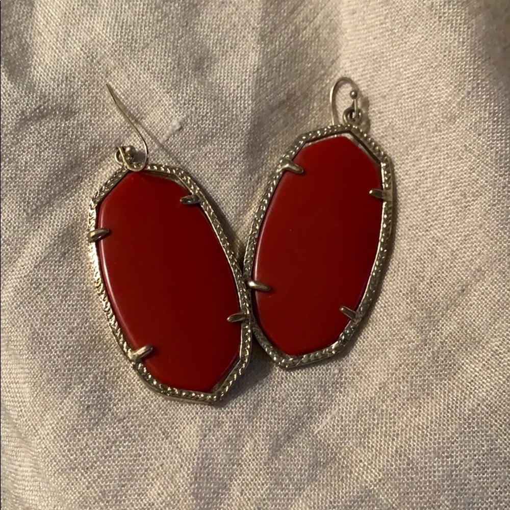 Kendra Scott Danielle Earrings in Rust Color